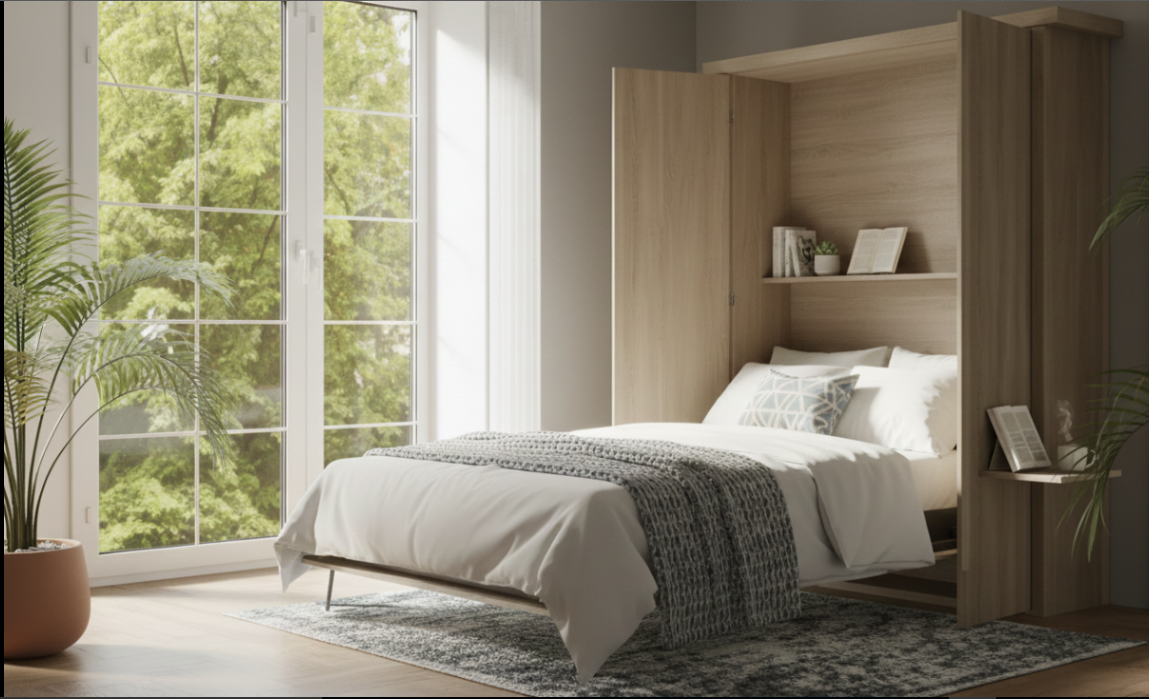 How Folding Bed Design Ideas Maximize Bedroom Space