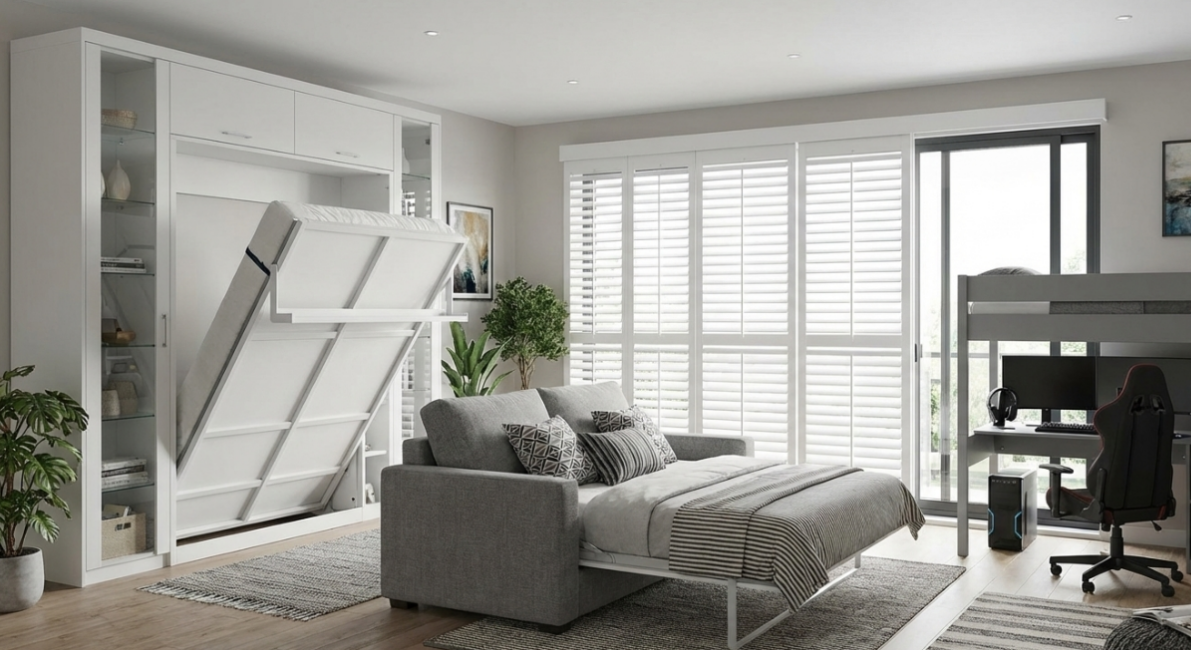Full-height shutters