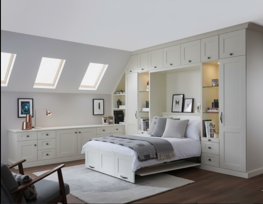 Wall Beds With Storage Cabinets